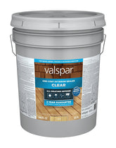 Valspar VL1028070-20 Exterior Sealer, Clear, Liquid, 5 gal